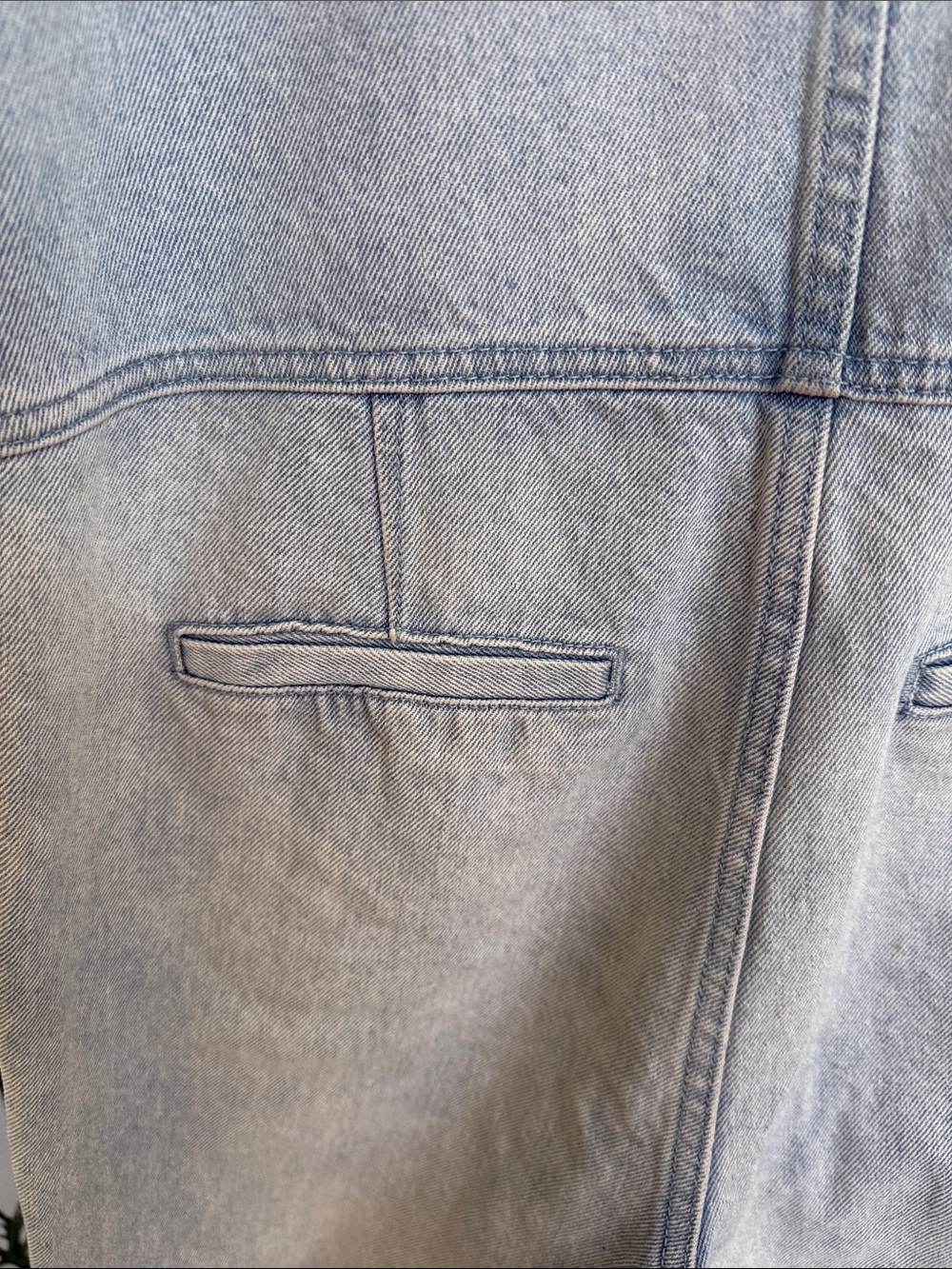 Juicy Couture Light Wash Denim Jumpsuit with Rainbow Straps - Picture 8 of 8